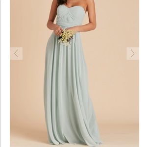 Grace Birdy Grey Dress in Sage